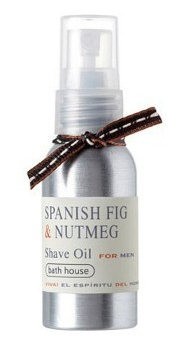 Bathhouse Spanish Fig & Nutmeg olej na holení