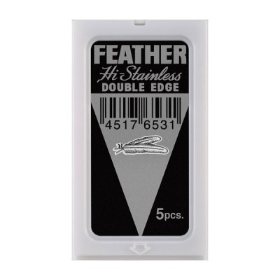 Žiletky na holení Feather Platinum 5 ks