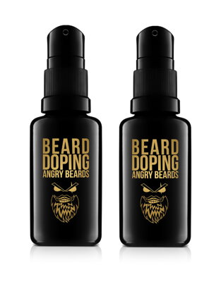 Angry Beards Beard Doping, přípravek pro růst vousů 2x30 ml