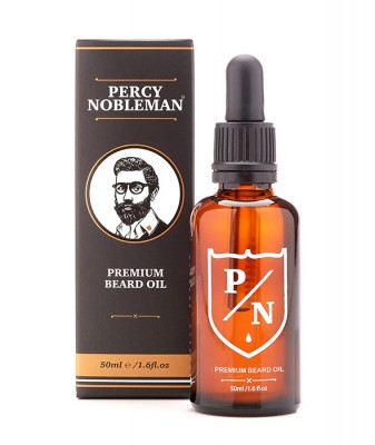 Percy Nobleman Prémiový olej na vousy, 50ml