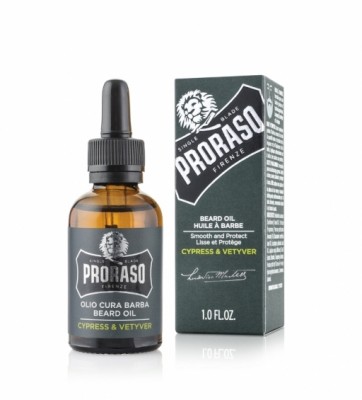 Proraso olej na vousy Cypress and Vetyver 30 ml