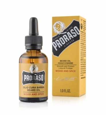 Proraso Wood and Spice olej na vousy 30 ml