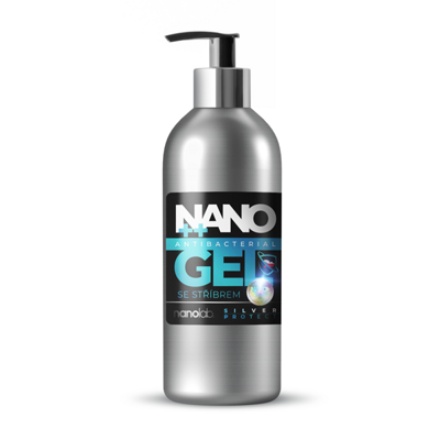 Nanolab Nano dezinfekční gel se stříbrem 300 ml