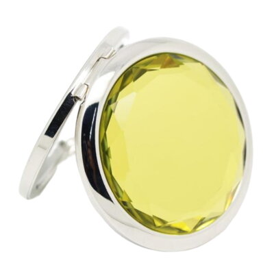 Kosmetické zrcátko Z001 Žlutý krystal