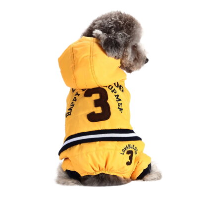 Miranda Obleček pro psa Sport Baseball žlutý
