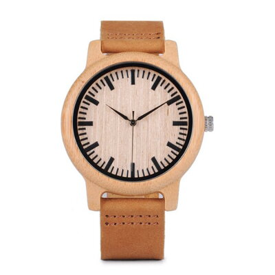 Dřevěné hodinky Bobo Bird 45mm-A16