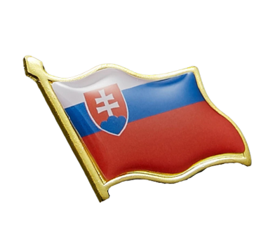 Brož odznak do klopy Slovenská vlajka BK4121