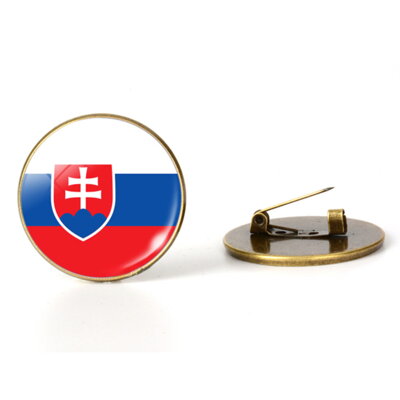 Brož odznak do klopy Slovenská vlajka VSK25