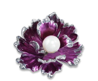 Brož Purple Flower BP0022