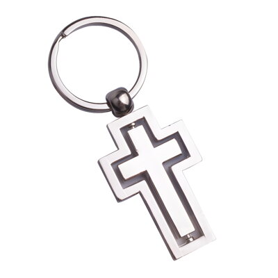 Přívěsek na klíče Křížek