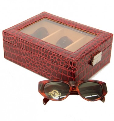 Kazeta na brýle JK Box SP-586/A10 červená