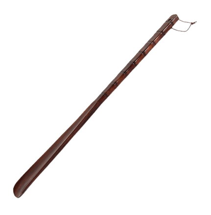 Dřevěná obouvací lžíce Miranda tmavě hnědá 55cm
