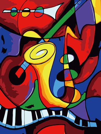 Malování podle čísel Music AM503