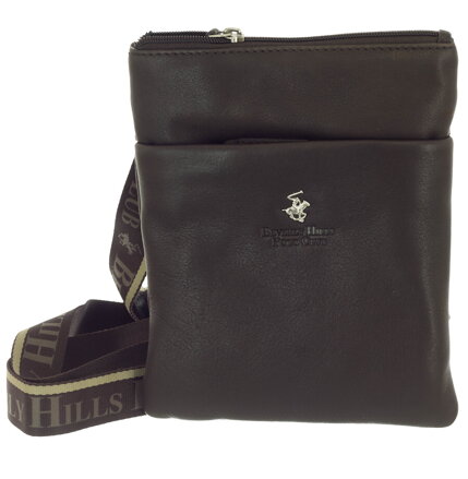 Taška crossbody kožená BHPC Virginia S BH-300-25 hnědá