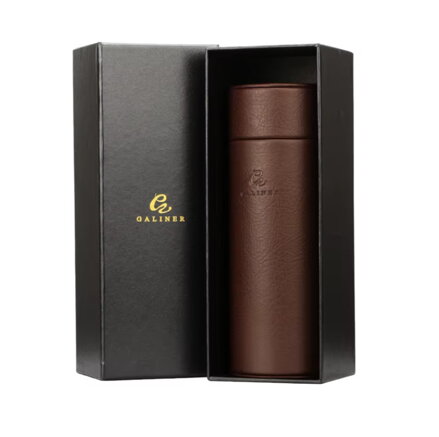 Kožený humidor na doutníky cestovní Brown