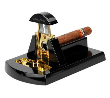 Stolní ořezávač doutníků Luxfo G90554 Black