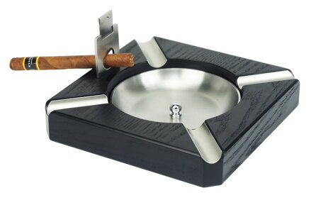 Popelník na doutníky Guillotine Cutter Black