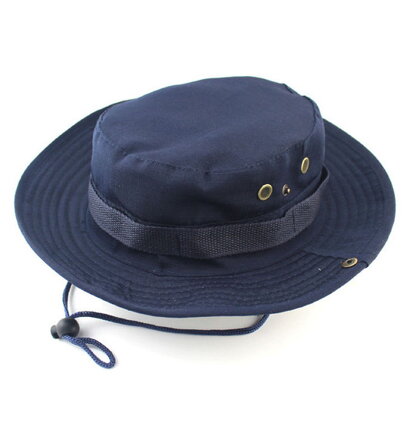 Klobouk Bush Hat Modrý