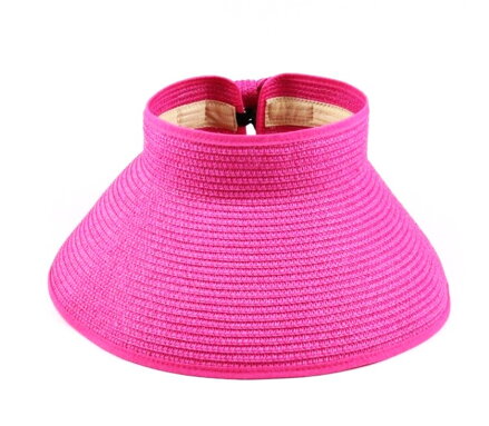 Dámský klobouk Miranda skládací Pink