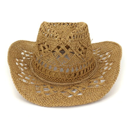 Klobouk Cowgirl hnědý
