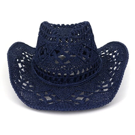 Klobouk Cowgirl tmavě modrý