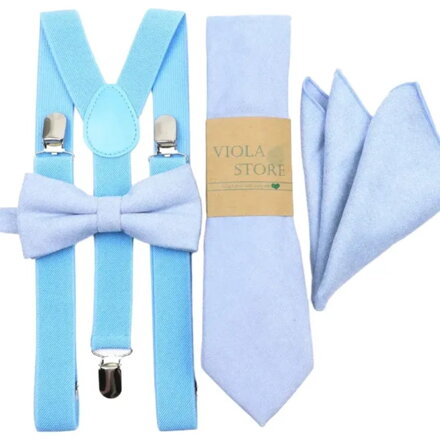 Set motýlek a kšandy Miranda SM778 S.modrý