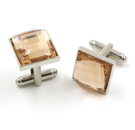 Manžetové knoflíčky Honey Crystal