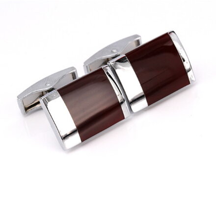 Manžetové knoflíčky Miranda Marron AM5410