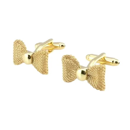 Manžetové knoflíčky Motýlek MK3381 Gold