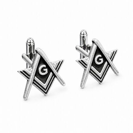 Manžetové knoflíčky Freemasonry Masonic Symbol
