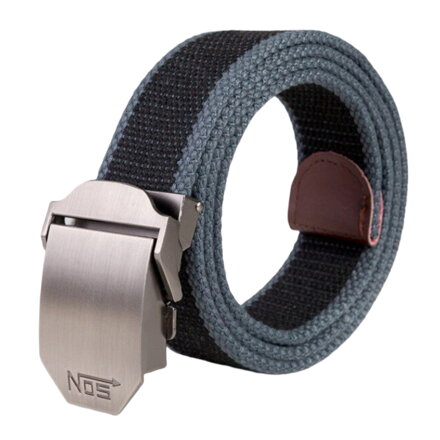 Opasek Army Canvas Black - Gray