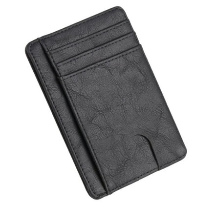 Pouzdro na karty a bankovky AM777 Black
