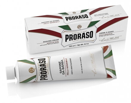 Proraso Sensitive krém pro citlivou pokožku v tubě 150 ml