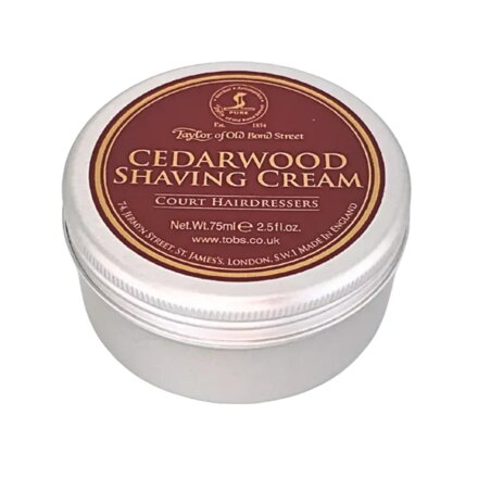 Krém na holení Taylor of Old Bond Street Cedarwood 75ml