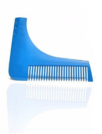 Hřeben pro úpravu vousů Miranda Blue