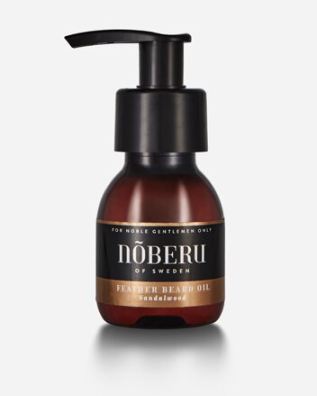 Noberu Sandalwood Feather olej na vousy 60 ml