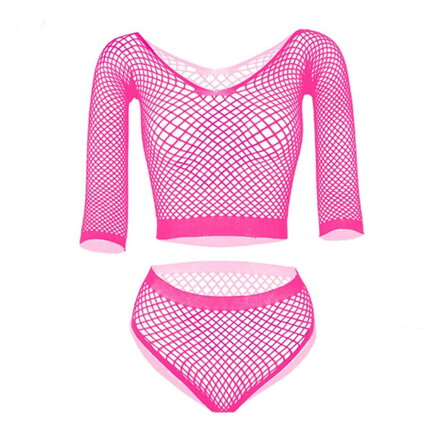 Bodystocking Set 04 Pink