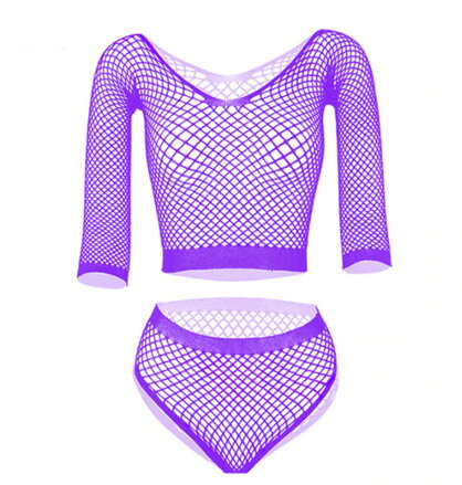Bodystocking Set 03 Purple