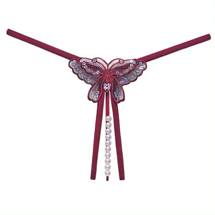 Erotické kalhotky Butterfly Pearl