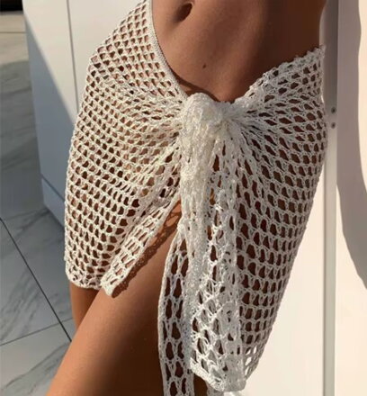 Plážový přehoz Fishing net S203