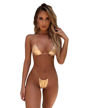 Dvoudílné plavky Miranda RX488 Gold