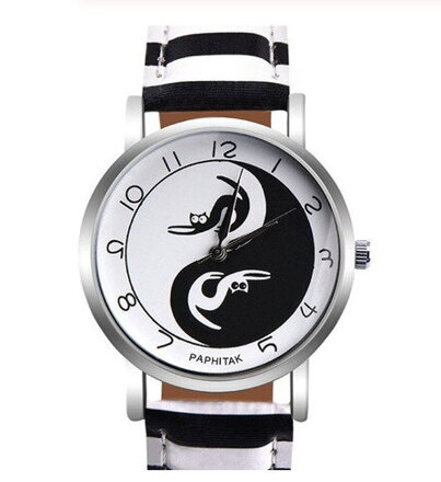 Hodinky PAPHITAK Jin a Jang P5343BW