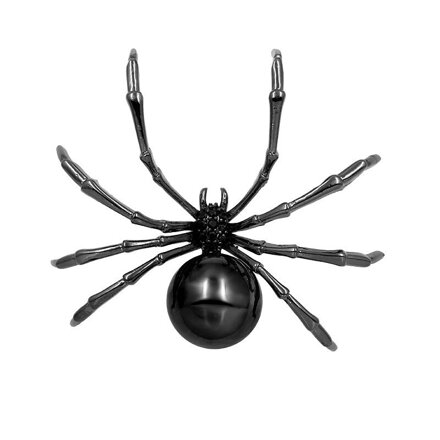 Brož Spider Black