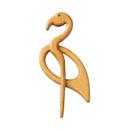 Brož Wooden Plameňák