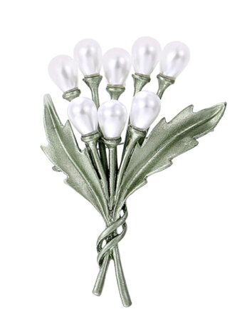 Brož Flower KV0025