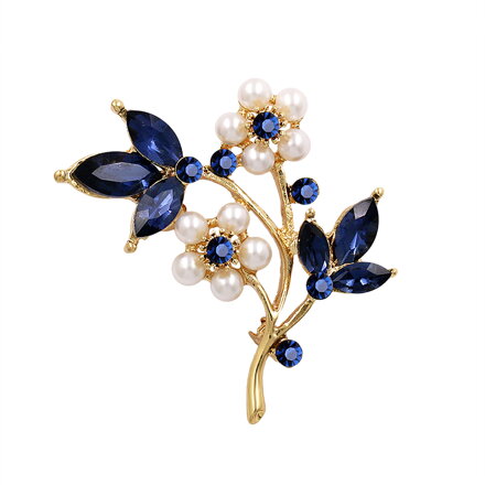 Brož Flower AM8296 Gold