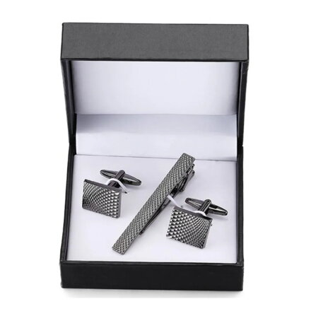 Spona na kravatu a manžetové knoflíčky AMK41