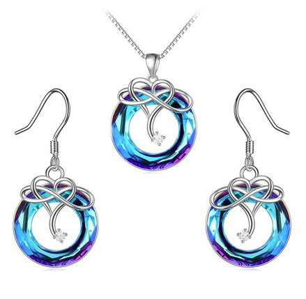 Set přívěsek a náušnice Miranda Magic circle