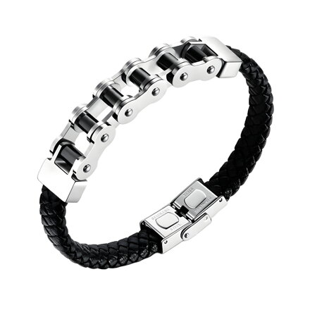 Náramek Moto H295 Silver-Black