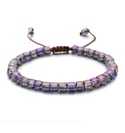 Náramek Glass SL013 Violet